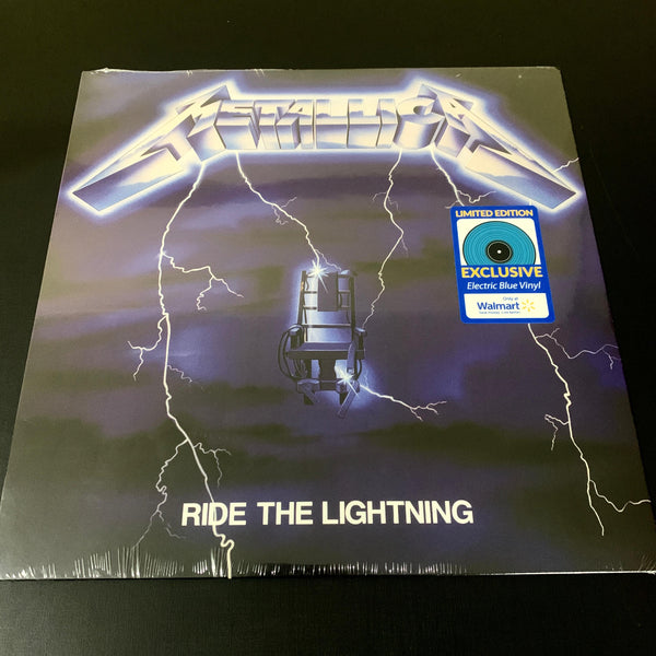 Metallica - Ride the Lightning - VINILO USA (electric blue)
