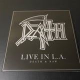 Death - Live in L.A - DOBLE GATEFOLD USA (splatter edition)