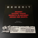 Beherit - Messe Des Morts - VINILO USA red edition