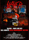 Slayer - Hell Awaits (40th Anniversary) - TRIPLE VINYL BOX USA + LIBRO + POSTER + EXTRAS
