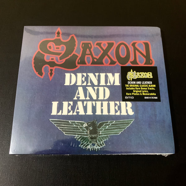 Saxon - Denim and Leather - DIGIPACK BRA