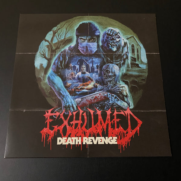 Exhumed - Death Revenge - VINILO USA quad effect with splatter