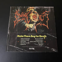 Dying Fetus - Make Them Beg For Death - VINILO USA sea blue