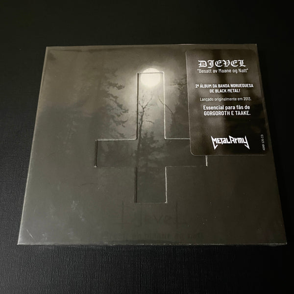 Djevel - Besatt av Maane og Natt - DIGIPACK BRA CRUZ INCRUSTADA
