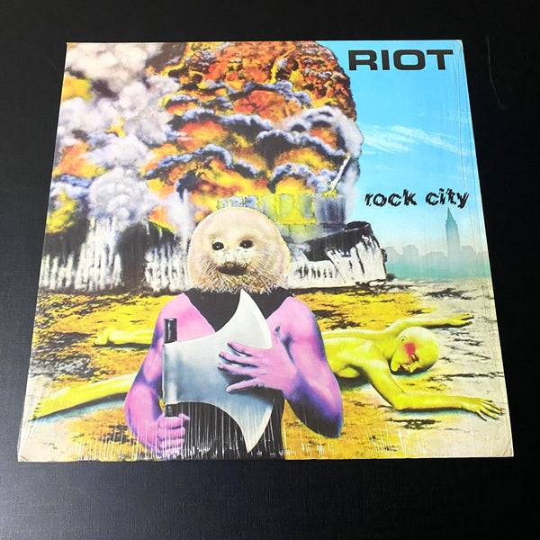 Riot - Rock City - VINILO USA (transparent edition)