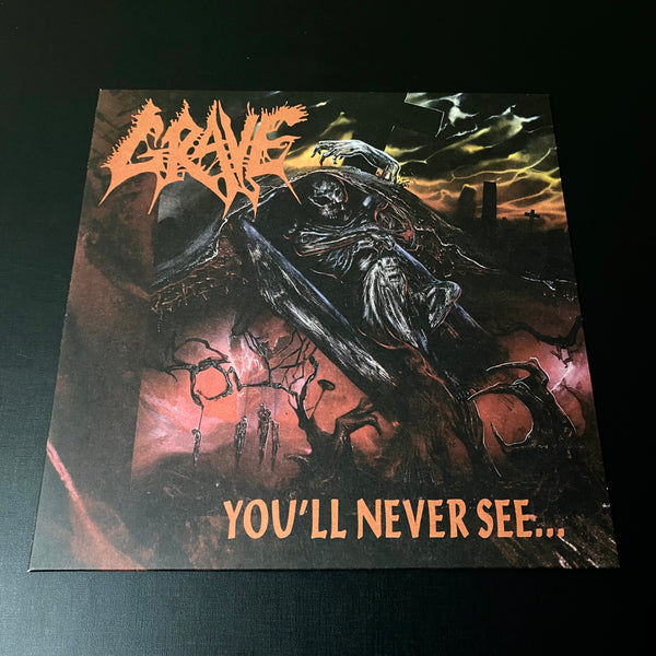 Grave - You'll Never See... - VINILO EU (bloodred edition)
