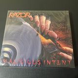 Razor - Malicious Intent - SLIPCASE BRA + POSTER