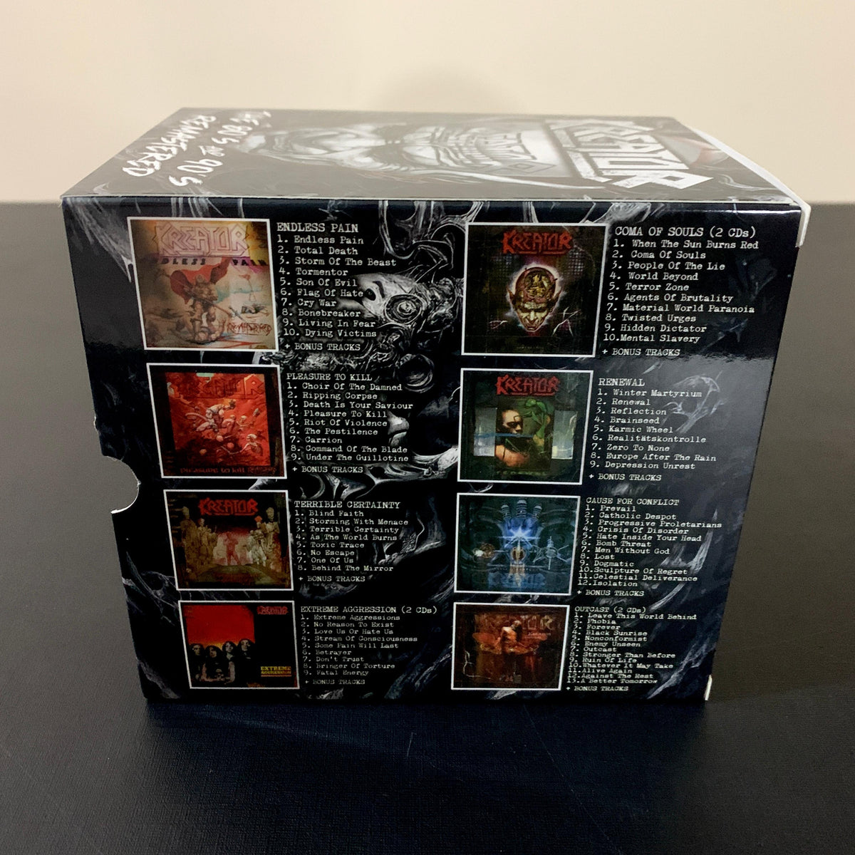 BOX Kreator - The 80's and 90's Remastered - CAJA – Babylon Store