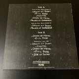 Mantas - Death By Metal - VINILO USA white with black splatter