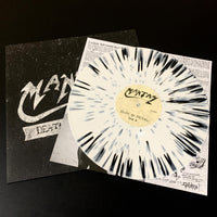 Mantas - Death By Metal - VINILO USA white with black splatter
