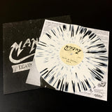 Mantas - Death By Metal - VINILO USA white with black splatter