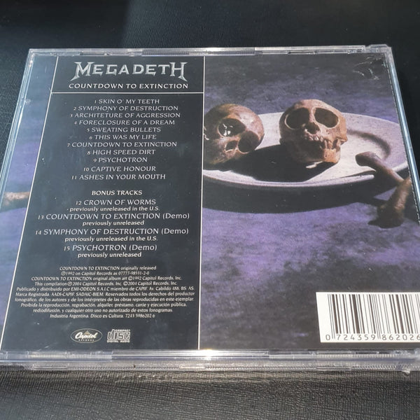 Megadeth Countdown To Extinction REMASTER ARG Babylon Store megadeth-countdown-to-extinction-remaster-arg-babylon-store