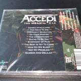 Accept - Too Mean to Die - BRA