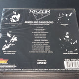 Razor - Armed and Dangerous - SLIPCASE BRA + POSTER