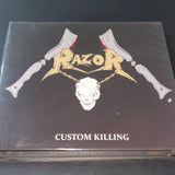 Razor - Custom Killing - SLIPCASE BRA + POSTER