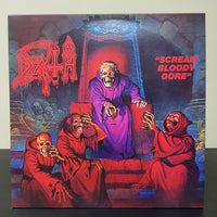 Death - Scream Bloody Gore - VINILO USA tri color merge with splatter